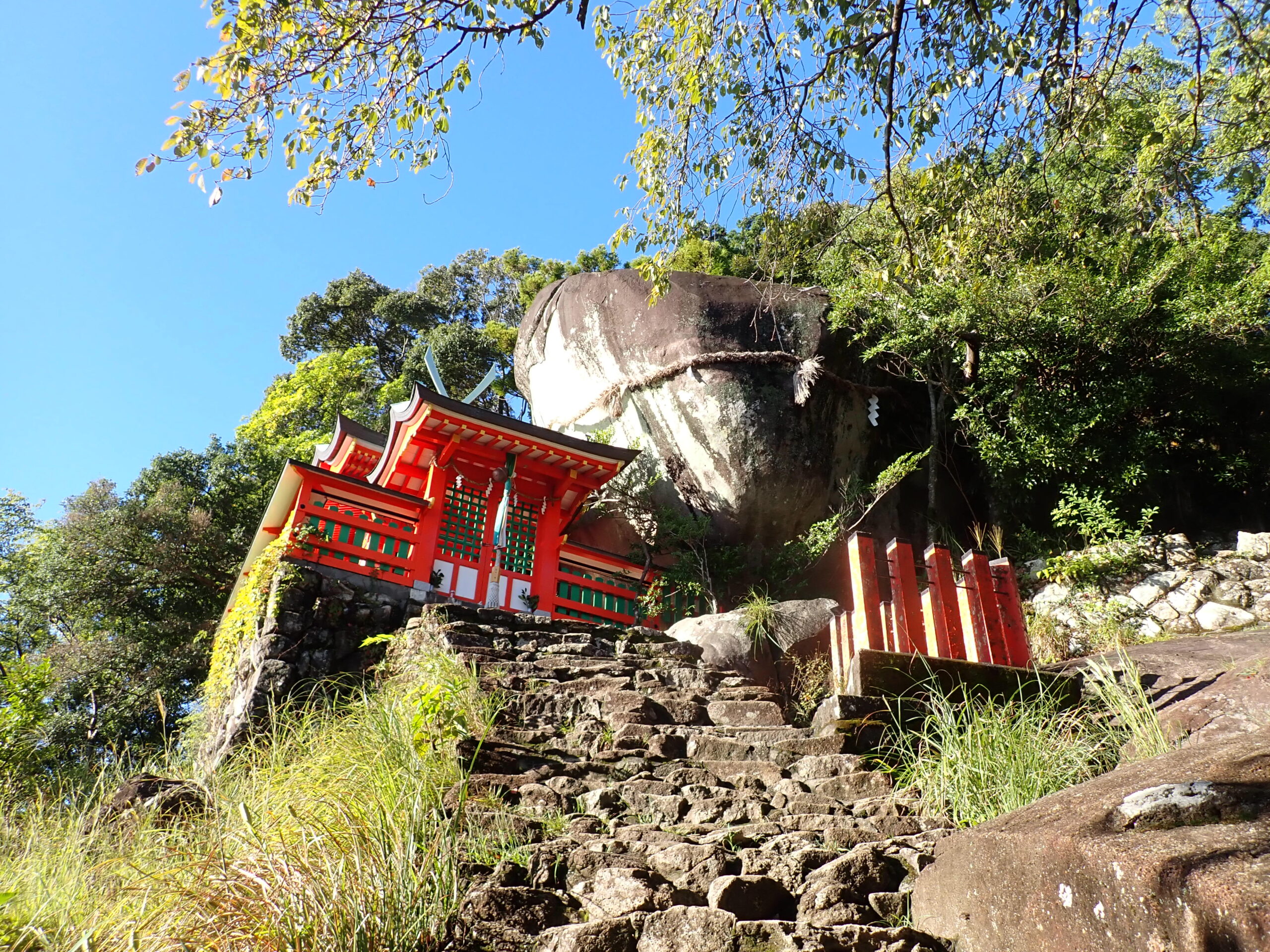 神倉神社、コトビキの岩へ